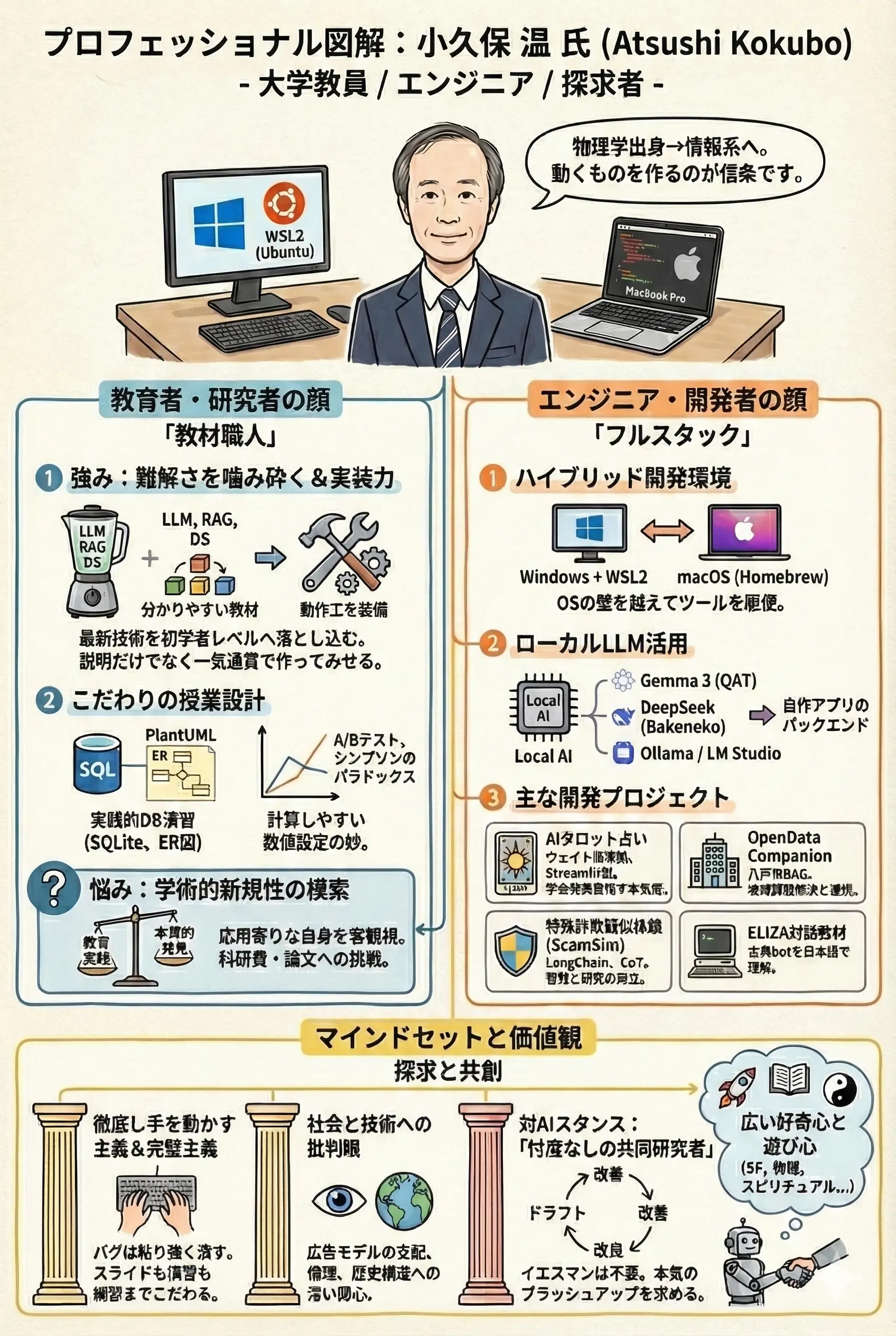 ChatGPTとGeminiによる自己紹介